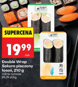 Biedronka Double Wrap Sakura pieczony oferta