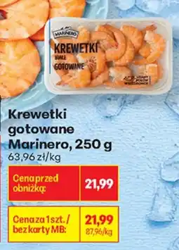 Biedronka Krewetki gotowane Marinero oferta