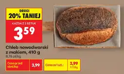 Biedronka Chleb nowodworski z makiem oferta