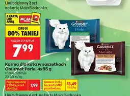 Biedronka Karma dla kota w saszetkach Gourmet Perle oferta