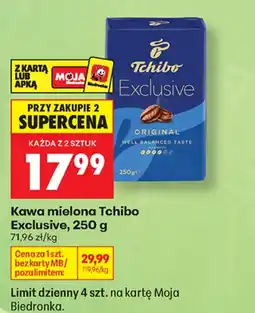 Biedronka Kawa mielona Tchibo Exclusive oferta