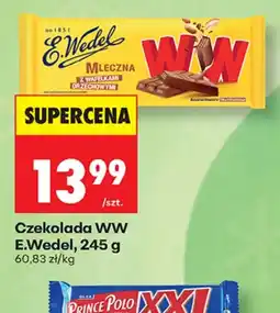 Biedronka Czekolada WW E.Wedel oferta