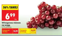 Biedronka Winogrono różowe oferta