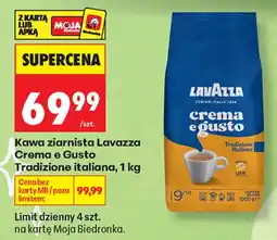 Biedronka Kawa ziarnista Lavazza Crema e Gusto oferta