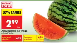 Biedronka Arbuz polski oferta