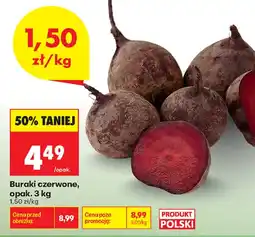 Biedronka Buraki czerwone oferta