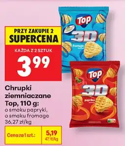 Biedronka Chrupki ziemniaczane Top oferta