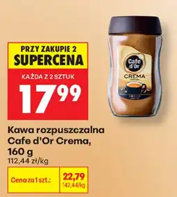 Biedronka Kawa rozpuszczalna Cafe d'Or Crema oferta