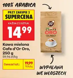 Biedronka Kawa mielona Cafe d'Or Oro oferta