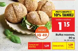 Biedronka Bułka razowa oferta