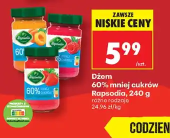 Biedronka Dżem Rapsodia oferta
