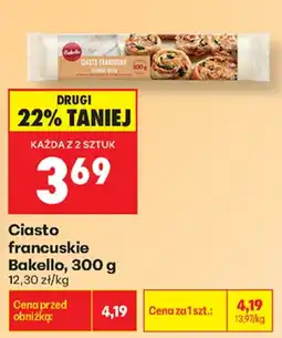 Biedronka Ciasto francuskie Bakello oferta