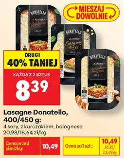 Biedronka Lasagne Donatello oferta
