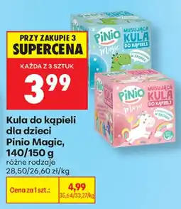 Biedronka Kula do kąpieli Pinio Magic oferta