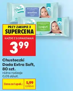 Biedronka Chusteczki Dada Extra Soft oferta