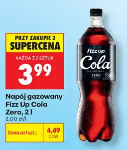Biedronka Fizz Up Cola Zero oferta
