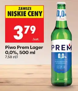 Biedronka Piwo Prem Lager oferta