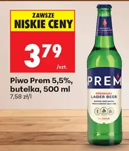 Biedronka Piwo Prem oferta