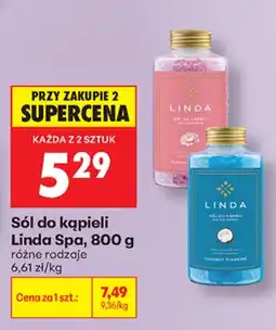 Biedronka Sól do kąpieli Linda Spa oferta