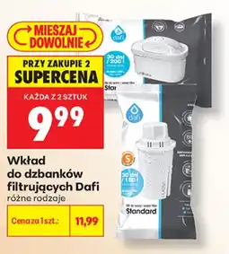 Biedronka Wkład do dzbanków filtrujących Dafi oferta