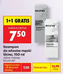 Biedronka Szampon do włosów męskich Skino oferta