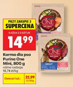 Biedronka Karma dla psa Purina One Mini oferta