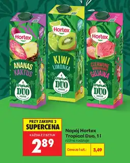 Biedronka Napój Hortex Tropical Duo oferta