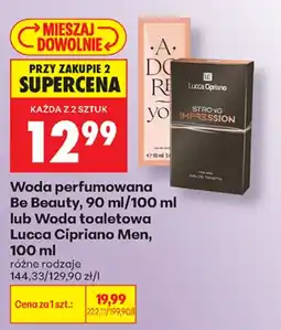 Biedronka Woda perfumowana Be Beauty oferta