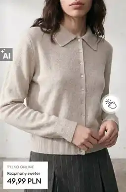 Sinsay Rozpinany sweter oferta