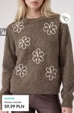 Sinsay Sweter oversize oferta
