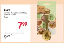 Rossmann Łyżeczka do wyciskania herbaty złota dł. 13,5 cm Eloy oferta