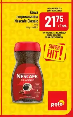 Polomarket Kawa rozpuszczalna Nescafé Classic oferta