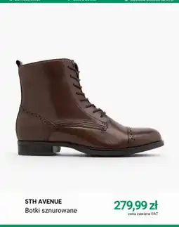 Deichmann Botki sznurowane 5th Avenue oferta
