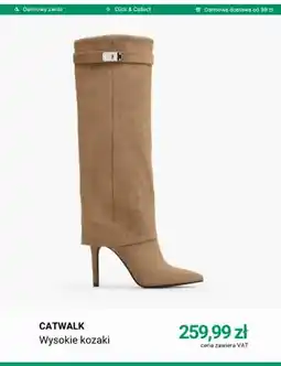 Deichmann Wysokie kozaki Catwalk oferta