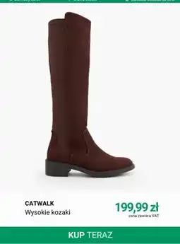 Deichmann Wysokie kozaki Catwalk oferta