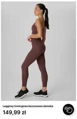 4F Legginsy treningowe bezszwowe damskie oferta