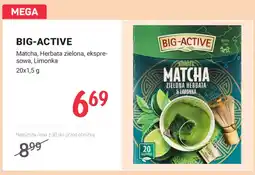 Rossmann Matcha herbata zielona ekspresowa limonka Big-Active oferta