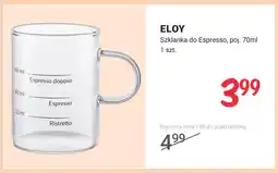 Rossmann Szklanka do espresso poj. 70 ml Eloy oferta