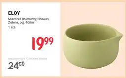 Rossmann Miseczka do matchy Chawan zielona 400 ml Eloy oferta