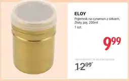 Rossmann Pojemnik na cynamon z sitkiem złoty 200 ml Eloy oferta