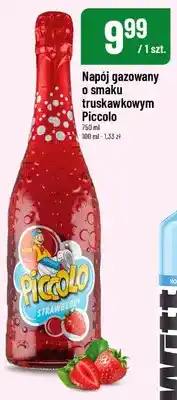 Napój gazowany o smaku truskawkowym Piccolo