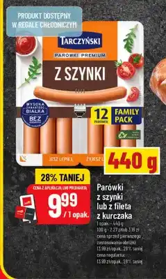 Parówki z szynki Tarczyński