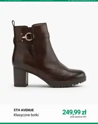 Deichmann Klasyczne botki 5th Avenue oferta