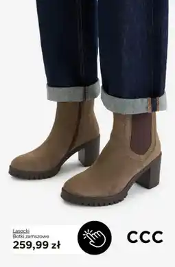 CCC Botki zamszowe Lasocki oferta