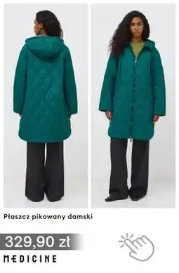Medicine Płaszcz pikowany damski Medicine oferta