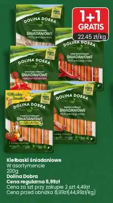 Market Point Kiełbaski śniadaniowe białe Dolina Dobra oferta