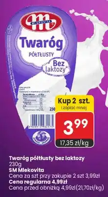 Market Point Twaróg półtłusty bez laktozy Mlekovita oferta