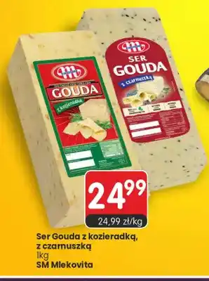 Ser gouda z kozieradką Mlekovita