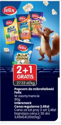 Market Point Popcorn do mikrofalówki Felix oferta