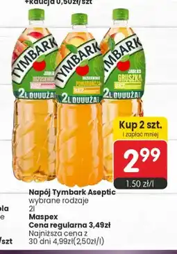 Market Point Napój Tymbark Aseptic jabłko brzoskwinia oferta